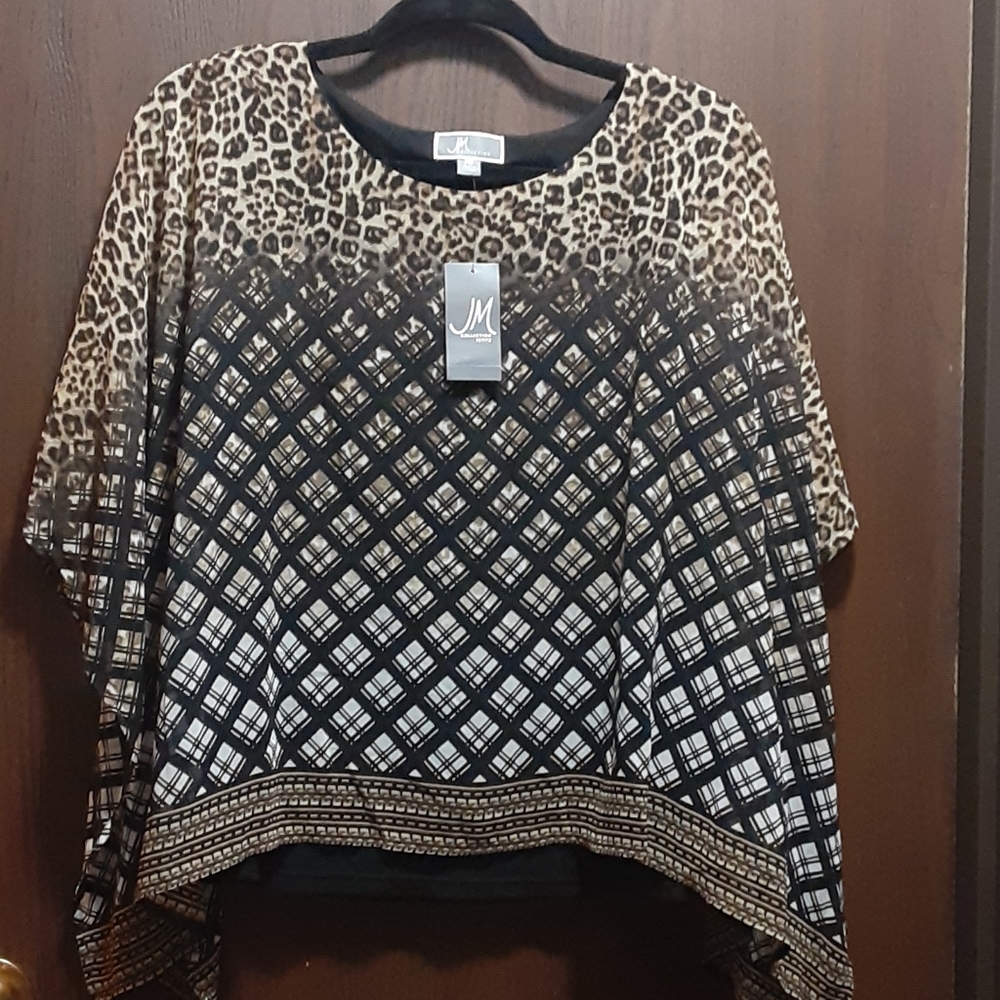 NWT Petite JM Collection blouse